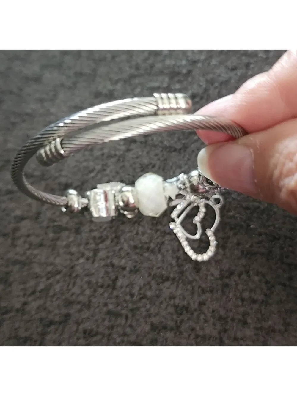 N/A silvertone bracelet